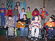 Kinder beim musizieren